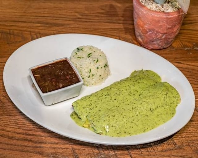 Avocado Enchiladas.