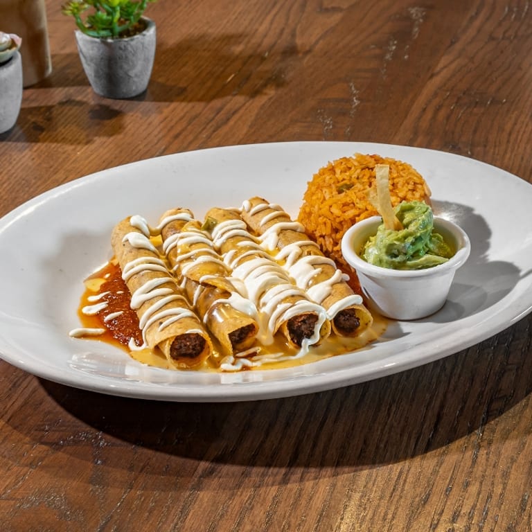 Indulge in Our Flautas