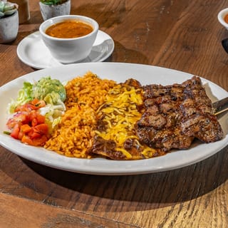 Carne Asada Y Enchilada