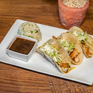 Green Chili Shrimp Tacos